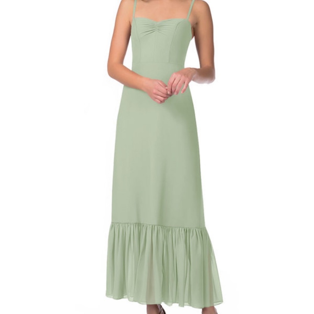 Dusty sage bridesmaid dress. New with tags, ready to ship